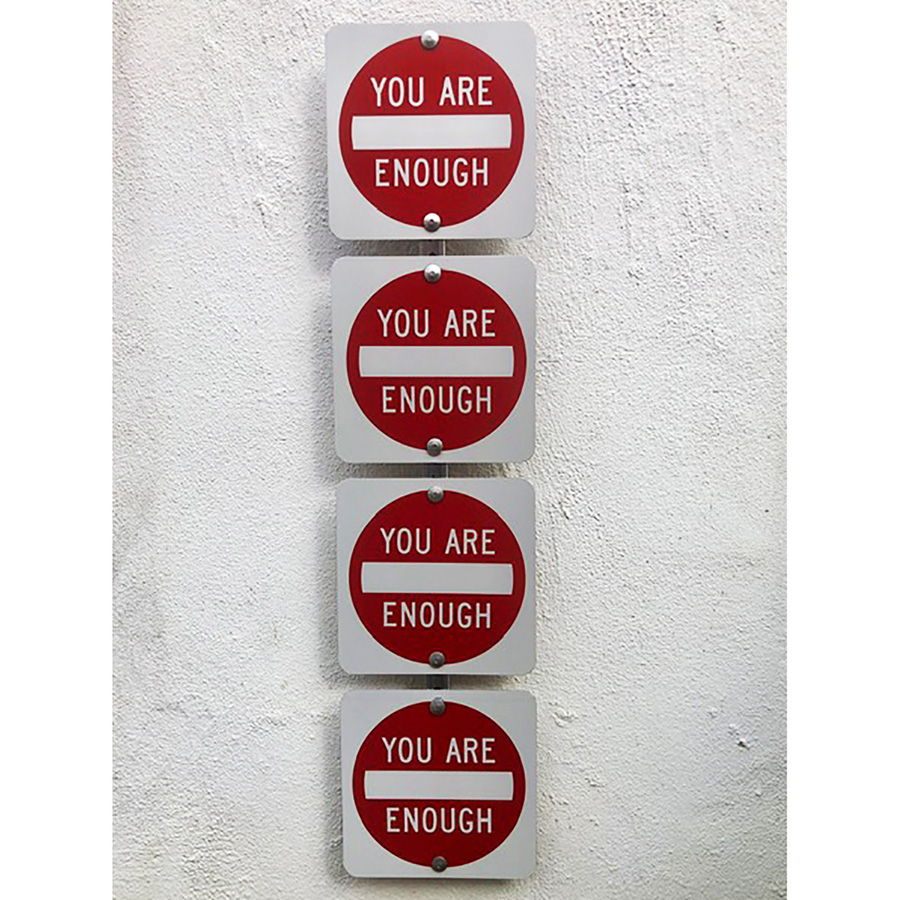 You Are... (single column of 4 signs)
