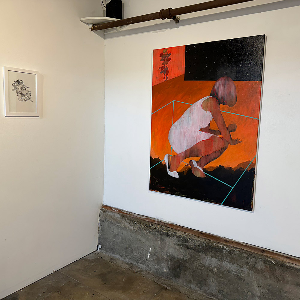 In the gallery