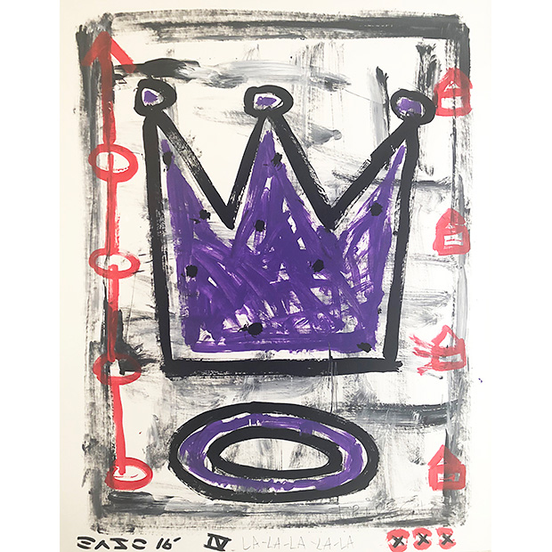 Purple Crown by Gary John