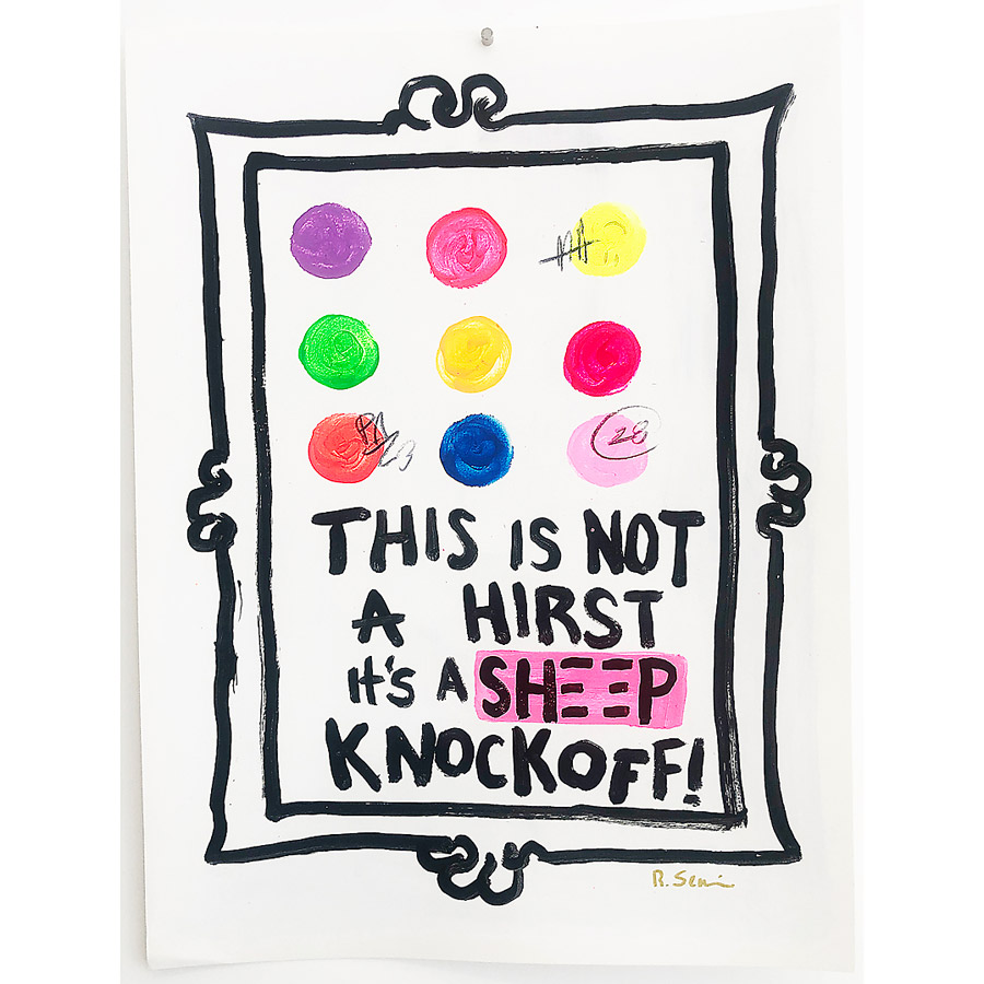 It's a Knockoff - Damien Hirst