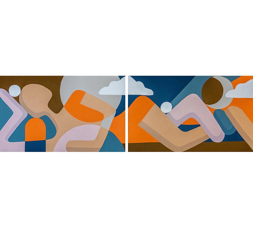 Daydreaming (Diptych)