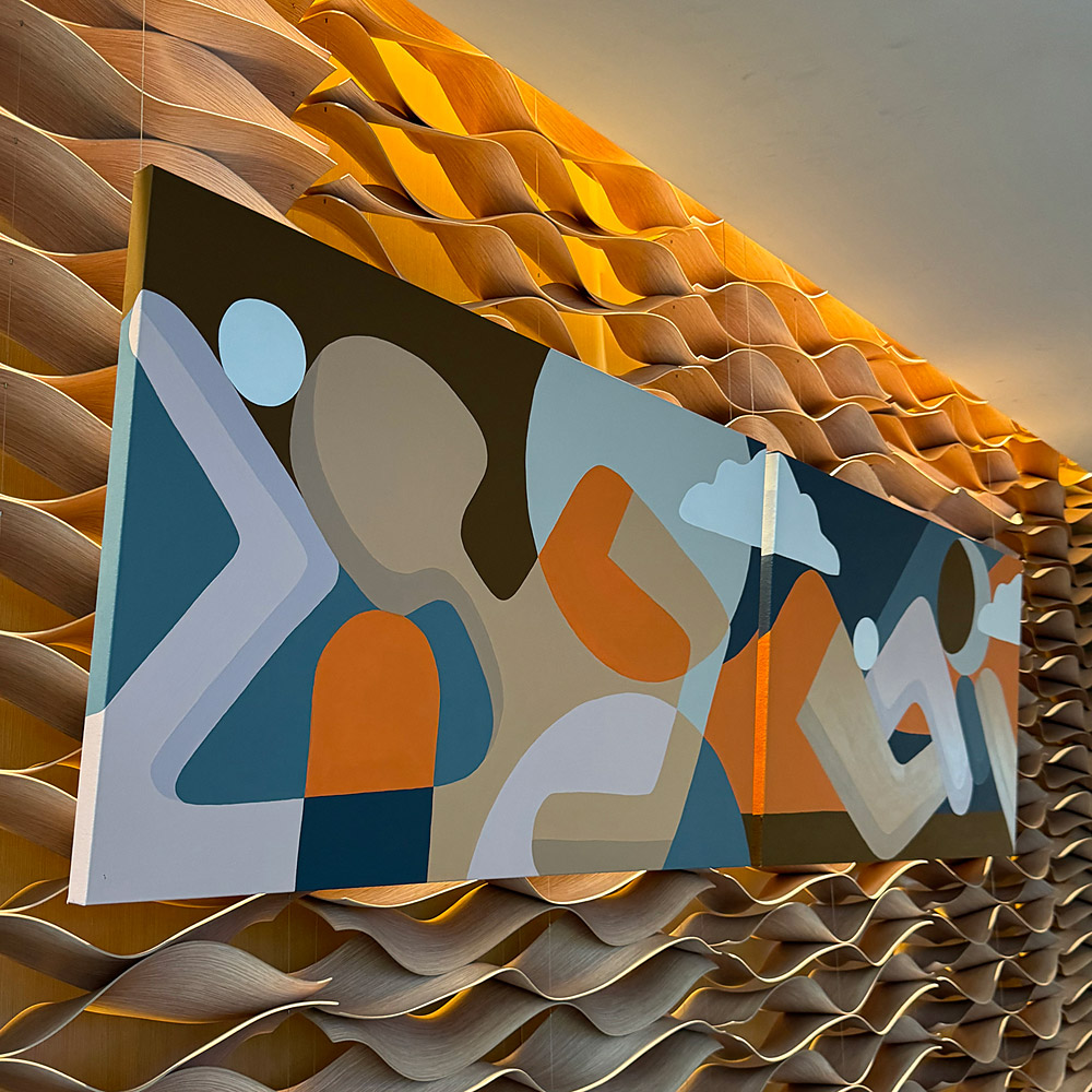 Daydreaming (Diptych)