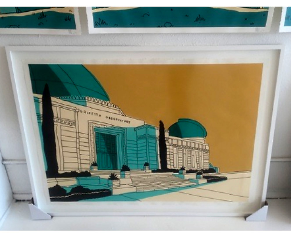 Griffith Observatory (Yellow)