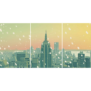 Empire State Building Triptych (Marz Jr.)