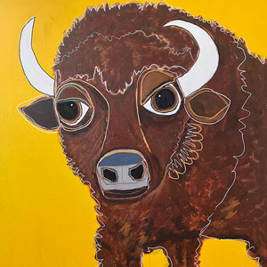 Samuel the Buffalo (Melinda Mcleod)