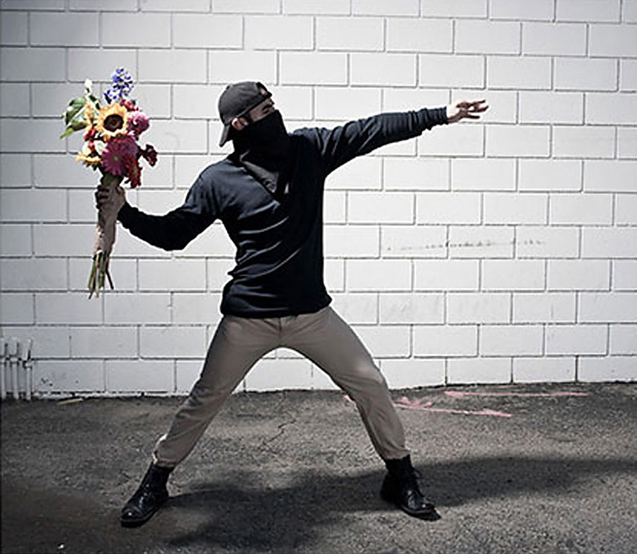 Flower thrower by Plastic Jesus