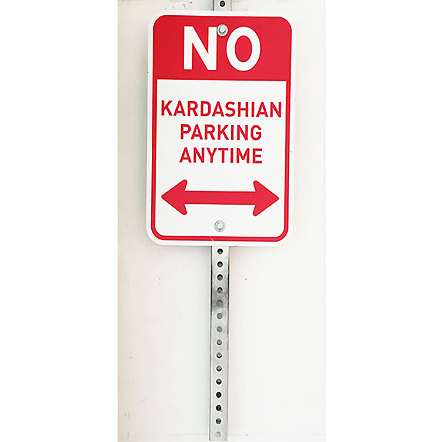 No Kardashian Parking Anytime