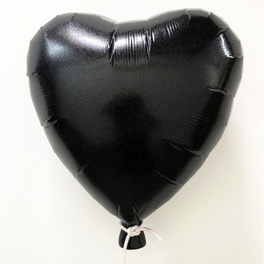 Glitter Balloon (black)