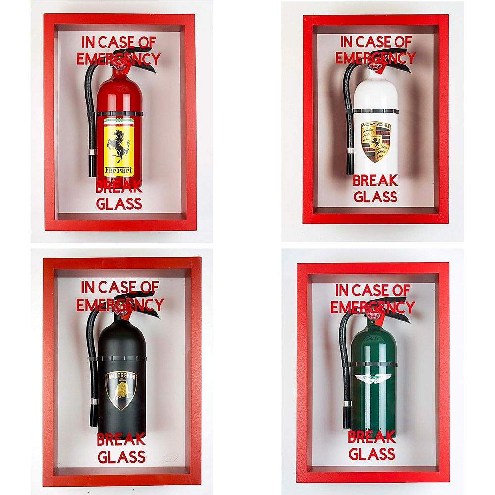 Incase of Emergency Break Glass - Supercars (Porsche)