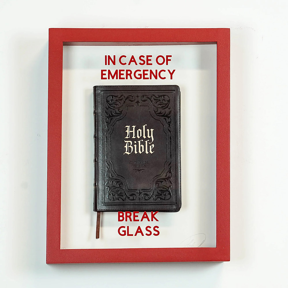 In Case Of Emergency Break Glass - Bible