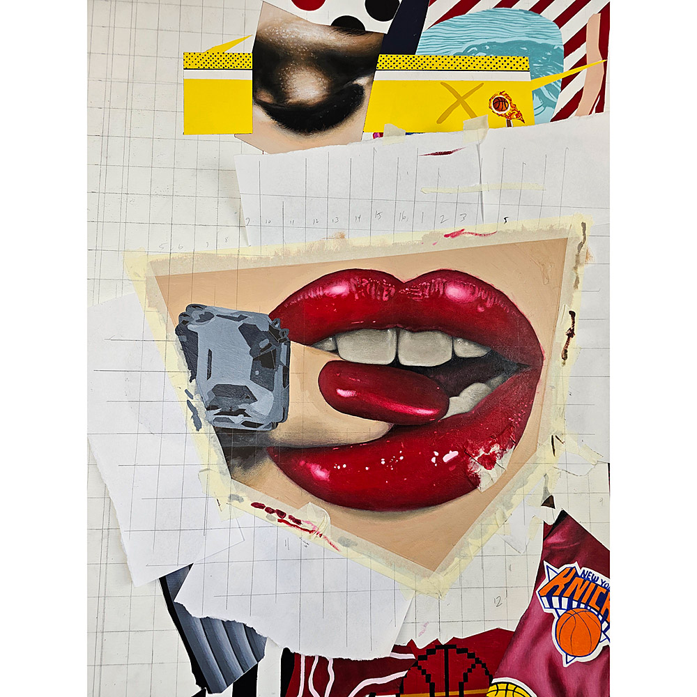 Heart in the Paint