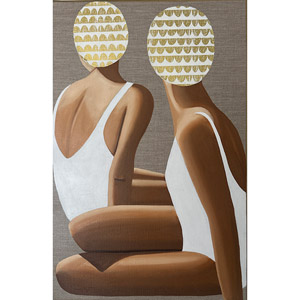 2 Swimmers on the Beach (Wencke Uhl)