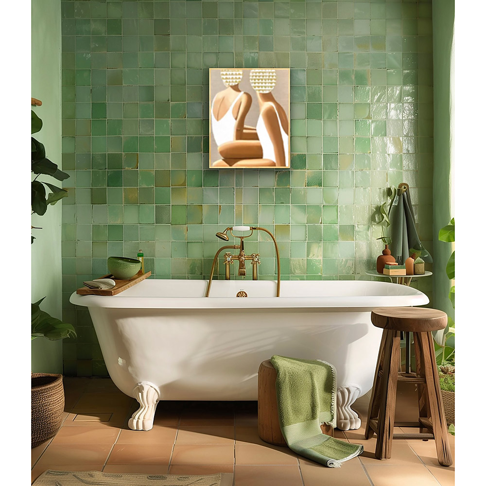 2 Swimmers on the Beach