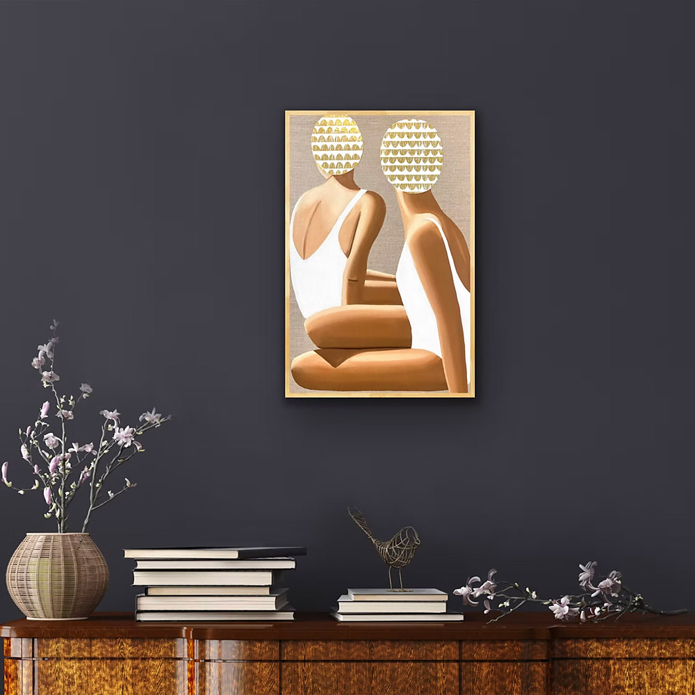 2 Swimmers on the Beach