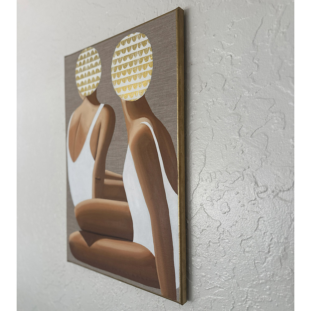 2 Swimmers on the Beach