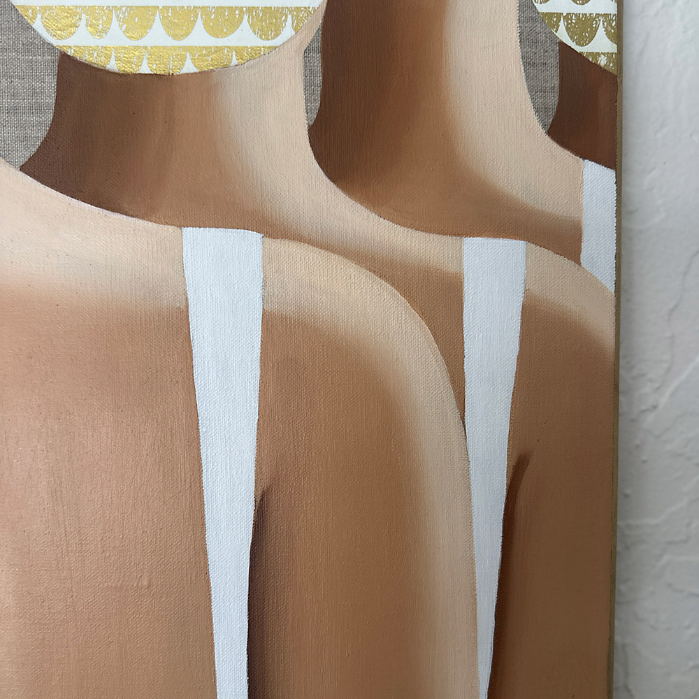 4 Swimmers on the Beach