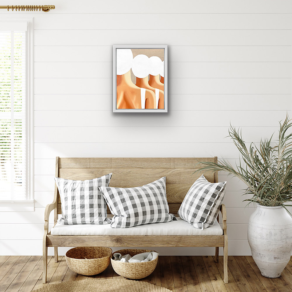 Four Swimmers From the Back