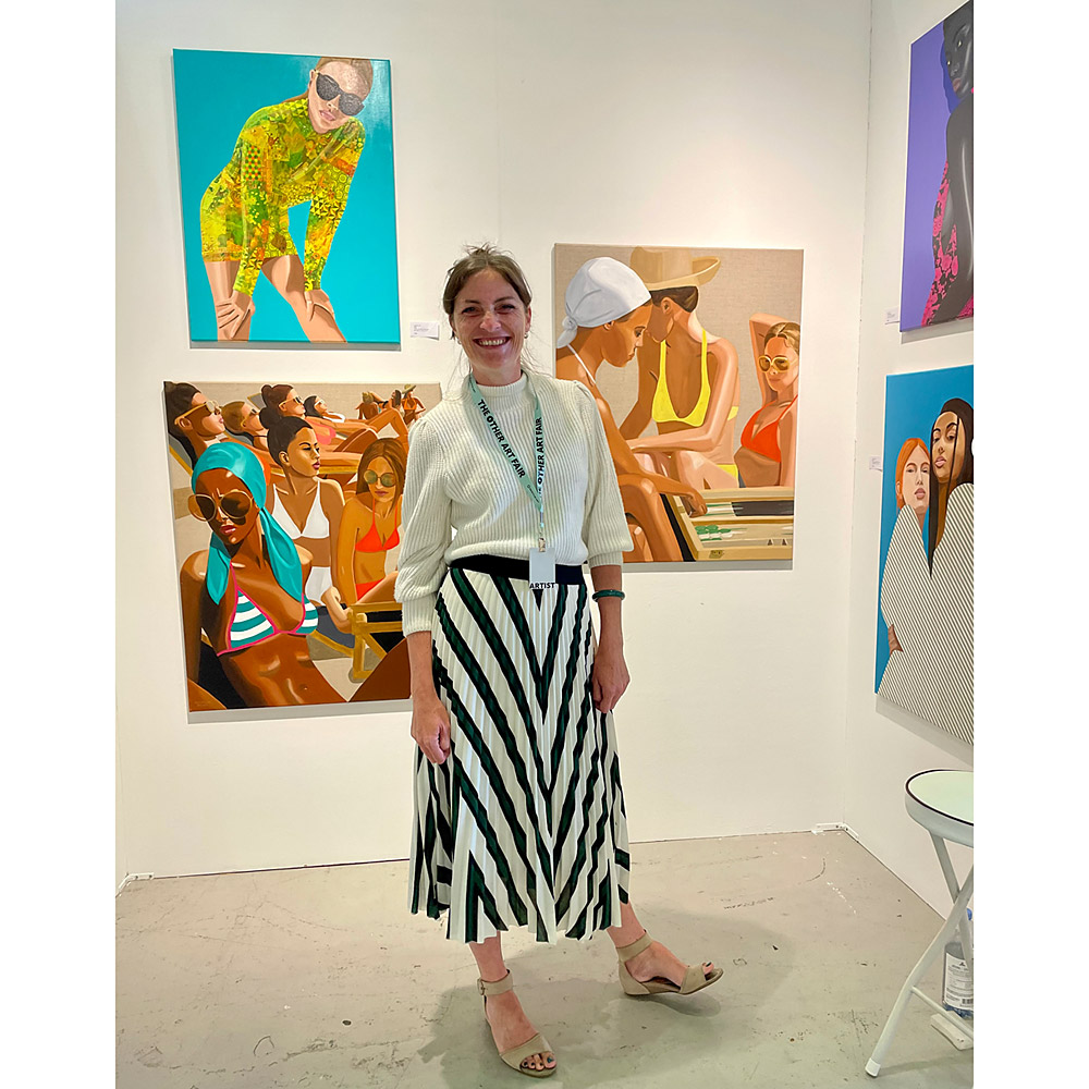 Four Swimmers From the Back